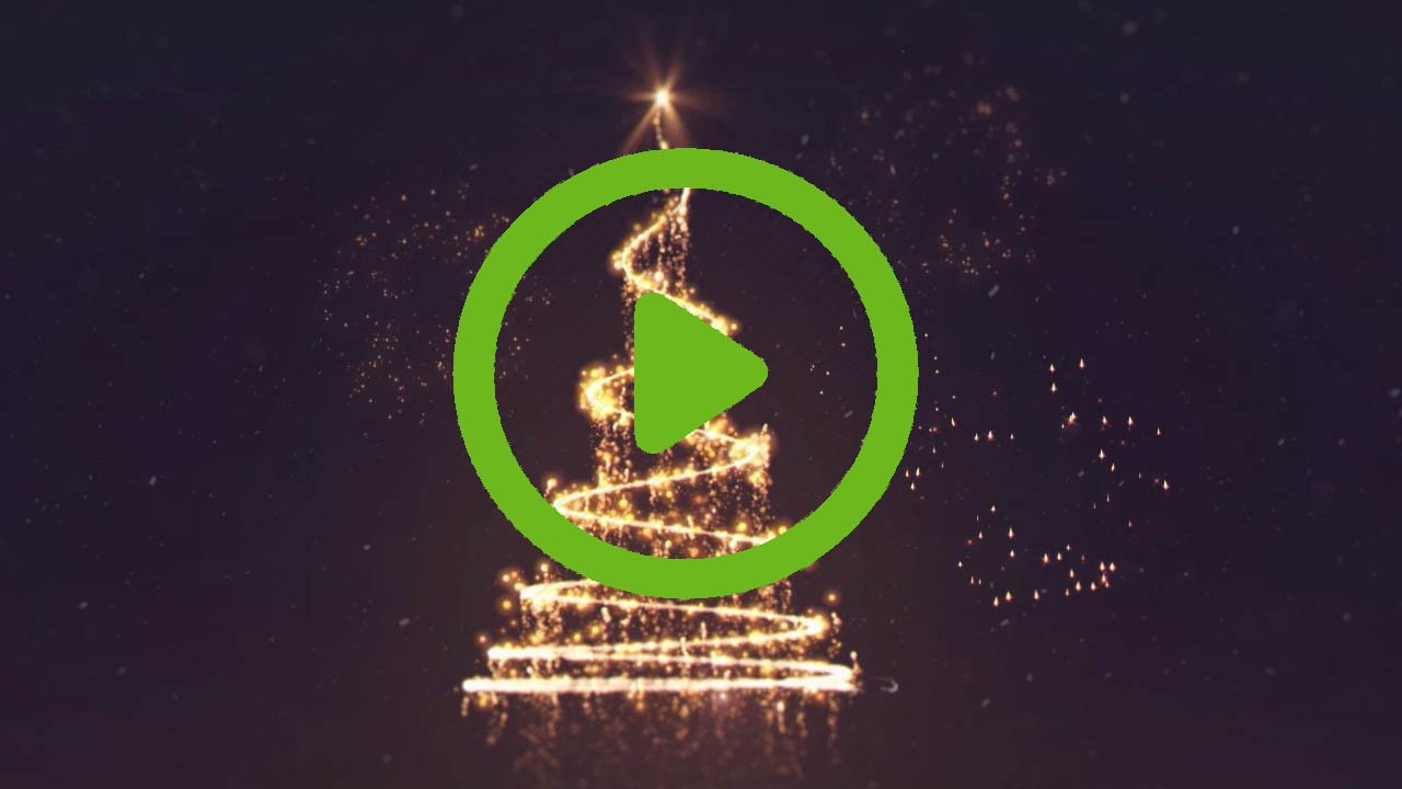 Beautiful Christmas Fireworks Video