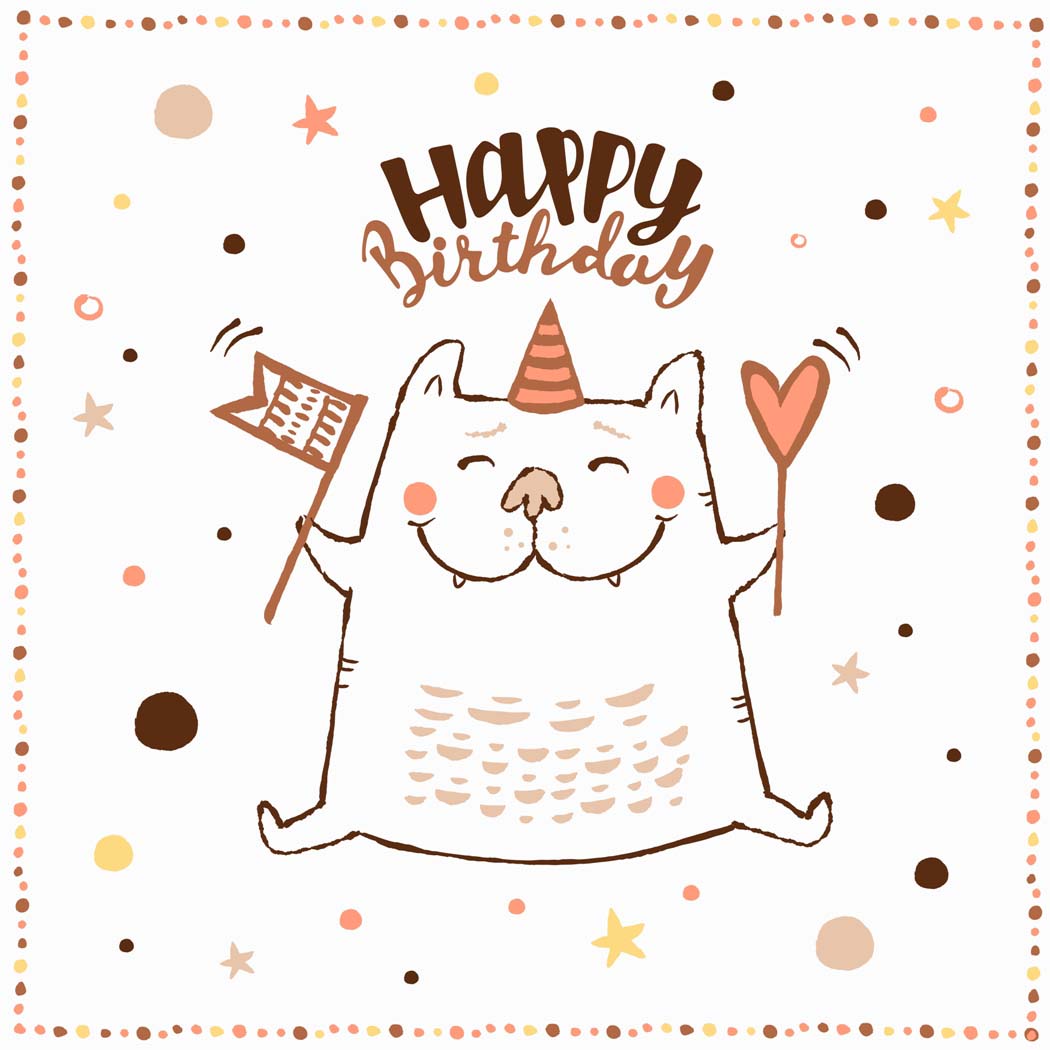 Happy Birthday Cat