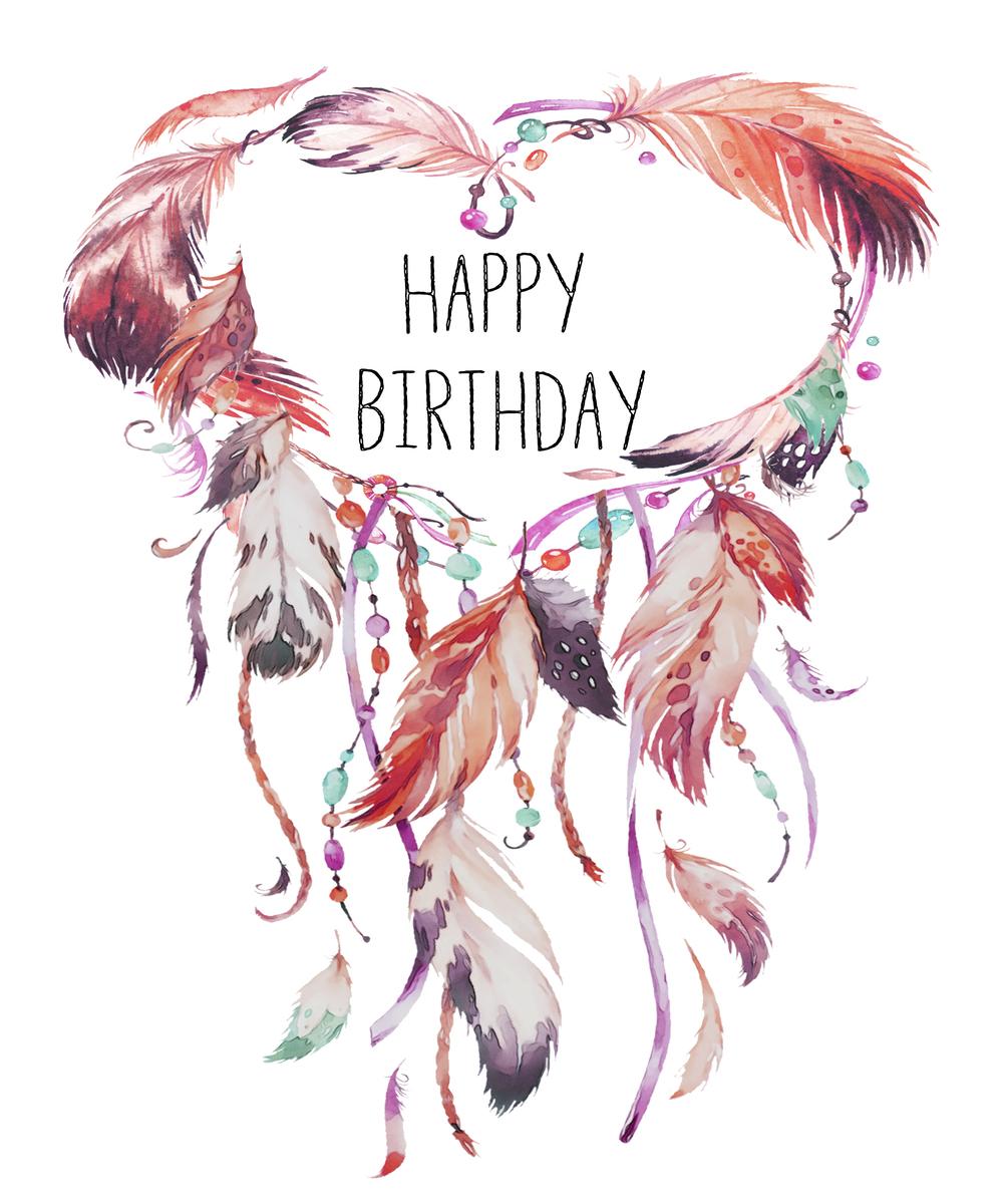 Happy Birthday Dream Catcher Ozami Birthday, Anniversary Online Greeting Cards for Other