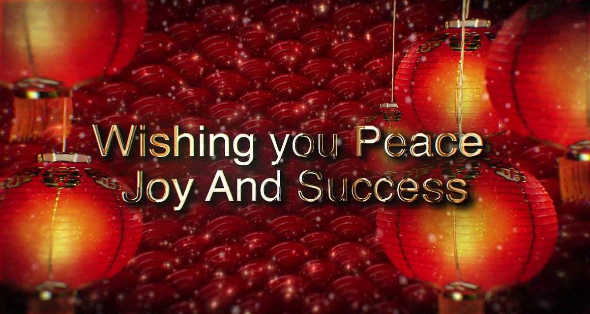 Peace Joy and Success Chinese New Year Video eCard