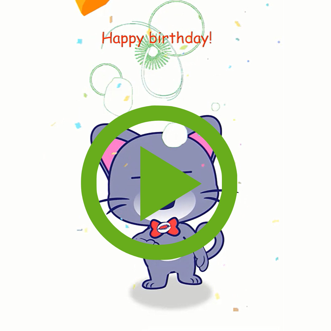 Feline Birthday wishes