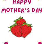 Happy Mother’s Day Strawberry eCard