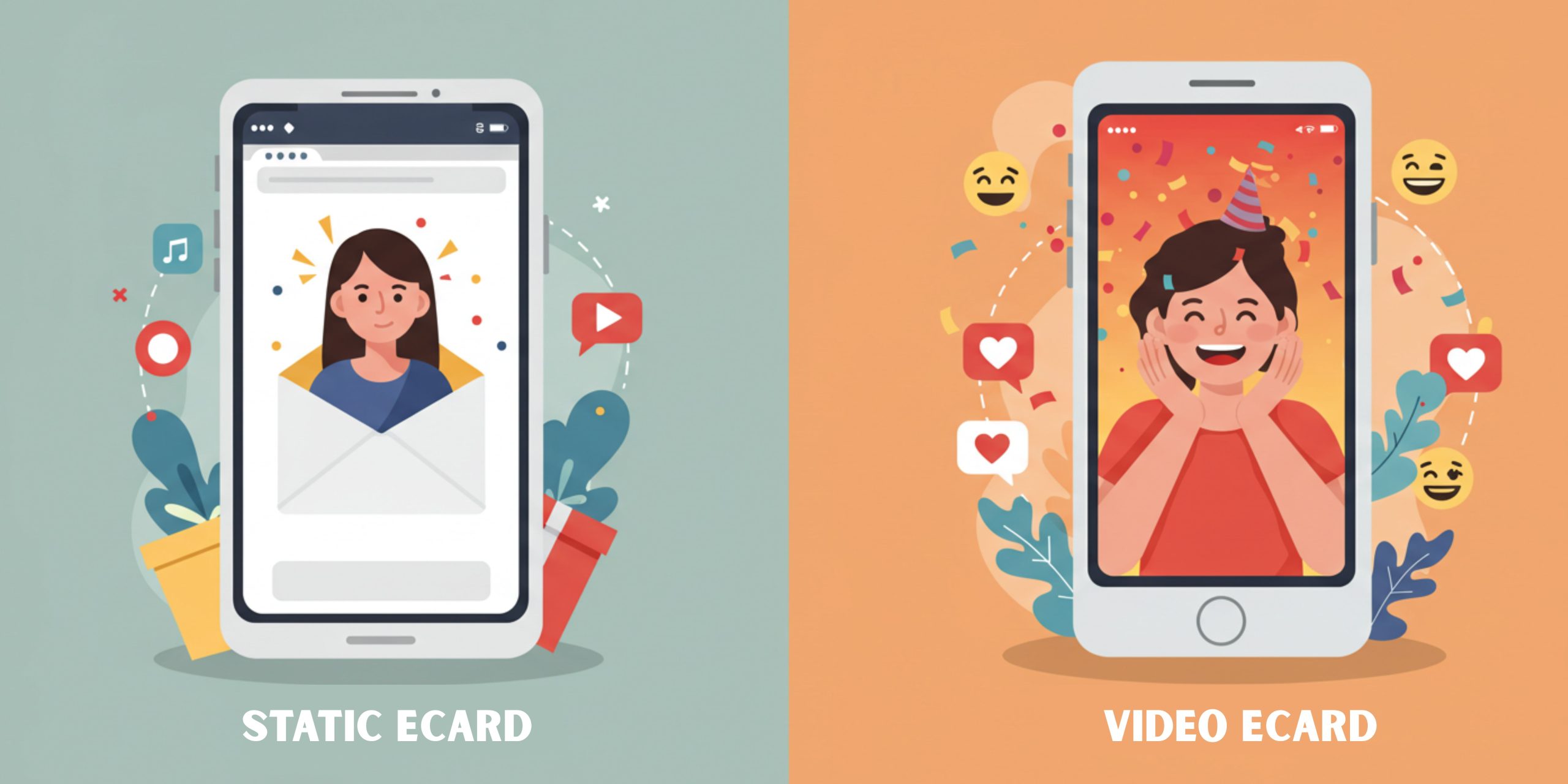 Why Video eCards Convert Better Than Static Images