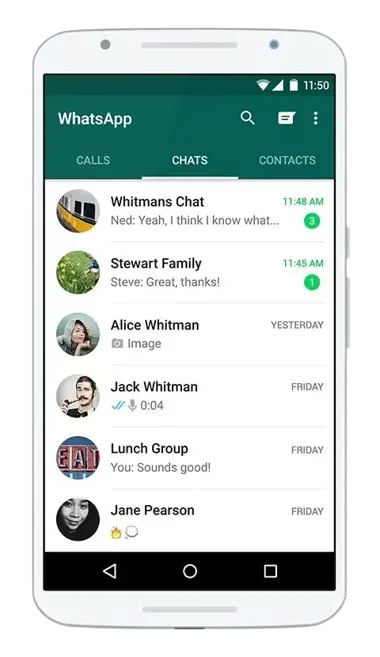whatsapp interface whatsapp interface