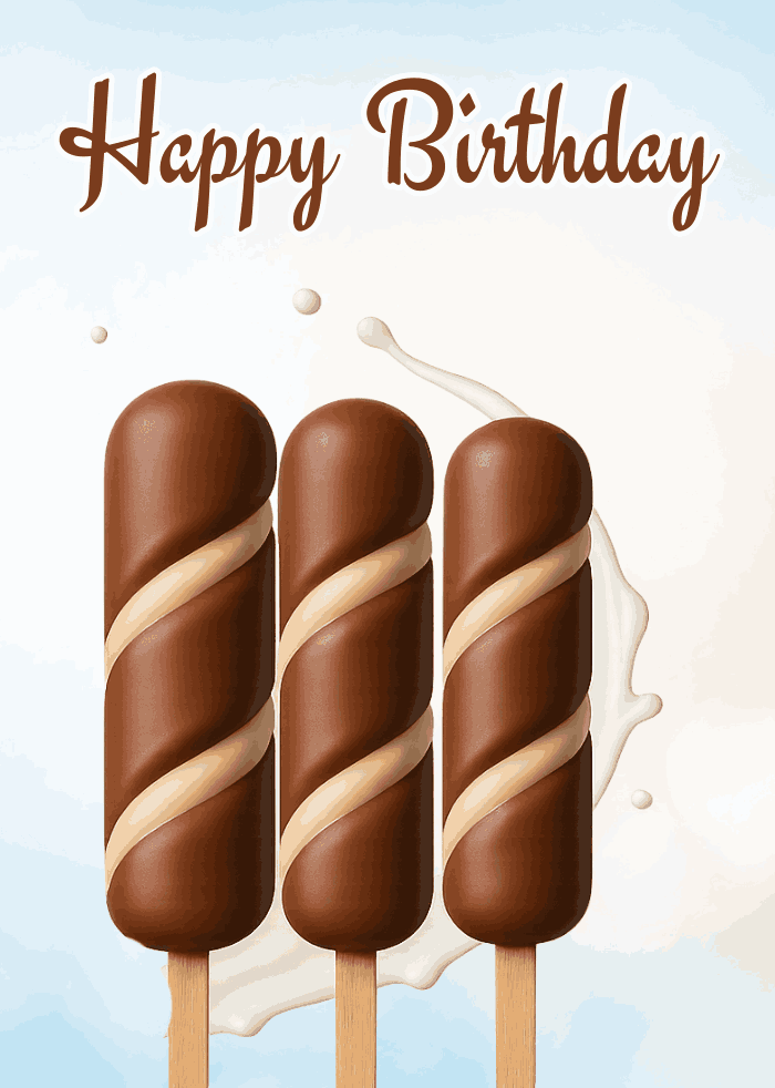 Chocolate Treat Birthday eCard