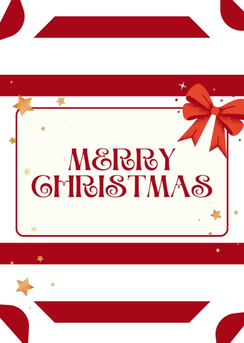 Classic Red Christmas eCard