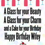 a glass for your beauty