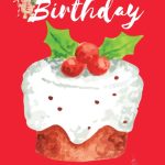 Merry Christmas Birthday Digital Card