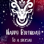 Special Capricorn Birthday Digital Card
