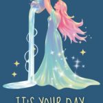 Pour a Drink Aquarius Digital Card