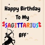 Sagittarius Birthday Digital Card
