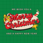 Green Festive Christmas Digital Card