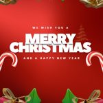 Festive Candy Cane Digital Card