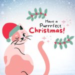 Purrrfect Cat Christmas Digital Card