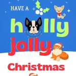 Holly Jolly Animal Christmas Digital Card