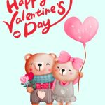 Teddy Bear Valentine Digital Card for Proposals