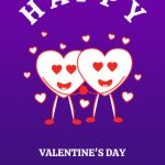 Heart Couple Valentine Digital Card for Her