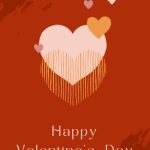 Artistic Heart Valentine's Day Digital Card for Fiance