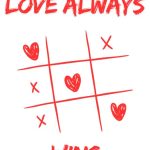 Love Always Wins Valentine Digital Cards for New Couples